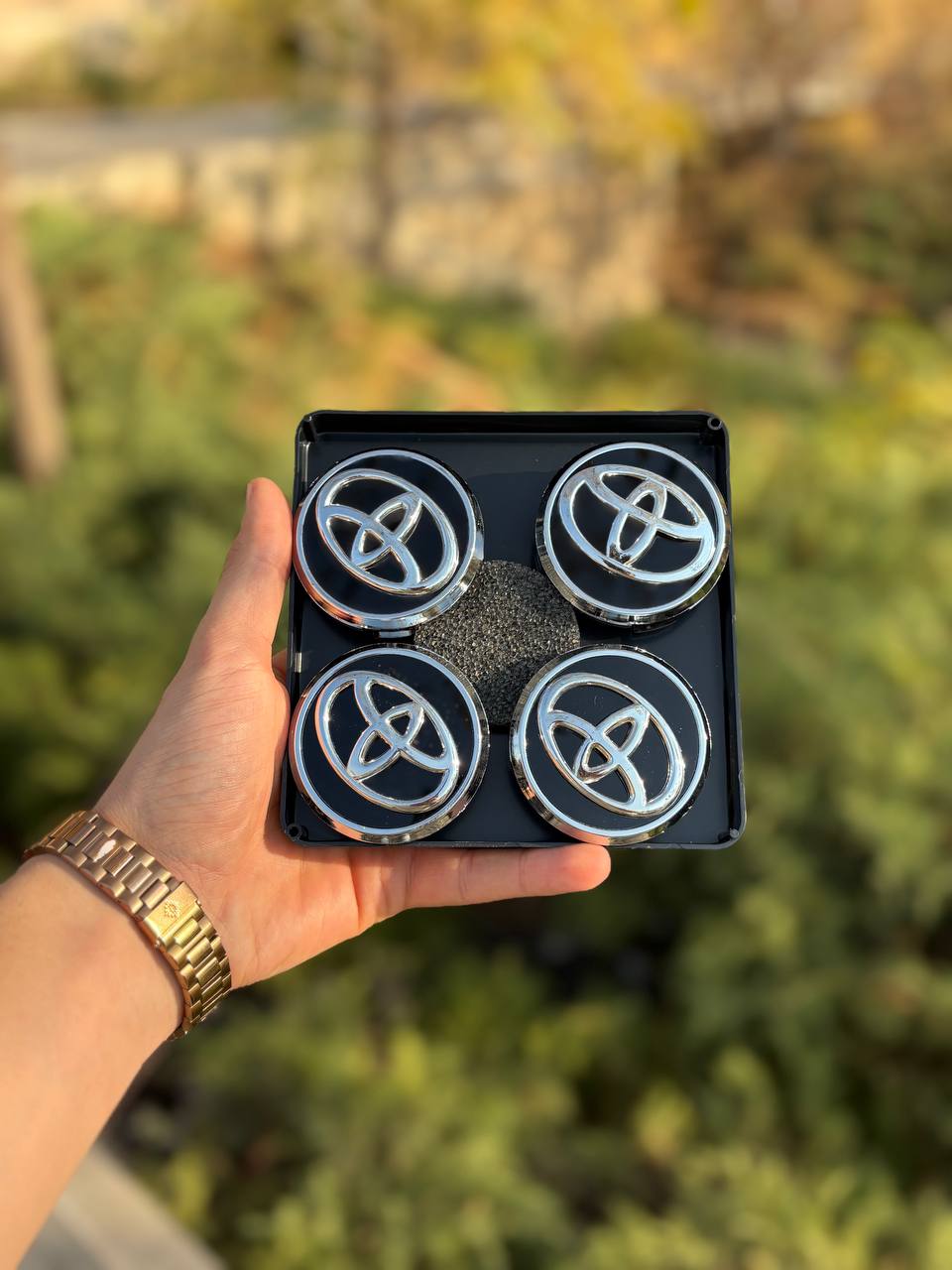 کاپ رینگ تویوتا مشکی