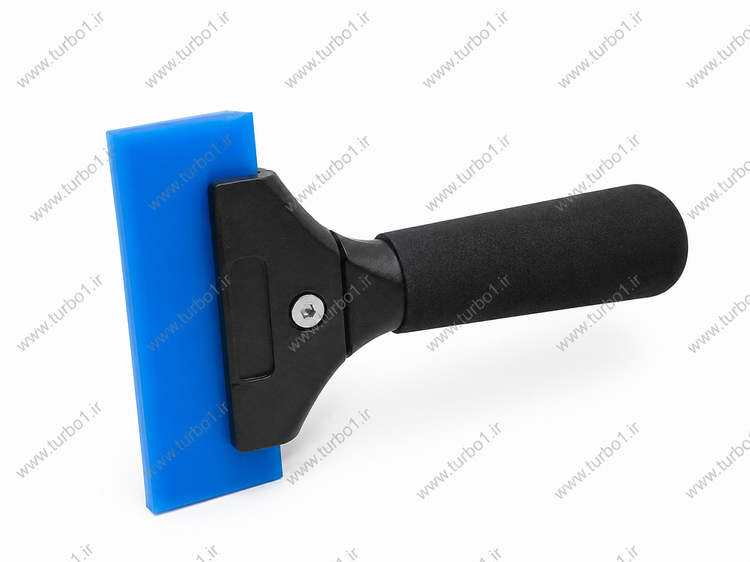 کاردک دسته دار Blue Max درجه یک | ابزار نصب شیشه دودی، بادی فنس و کاور بدنه خودرو