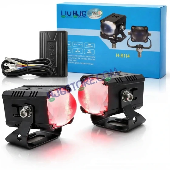 پروژکتور مه شکن تک لنز LED مدل HS114 برند LIUHJG