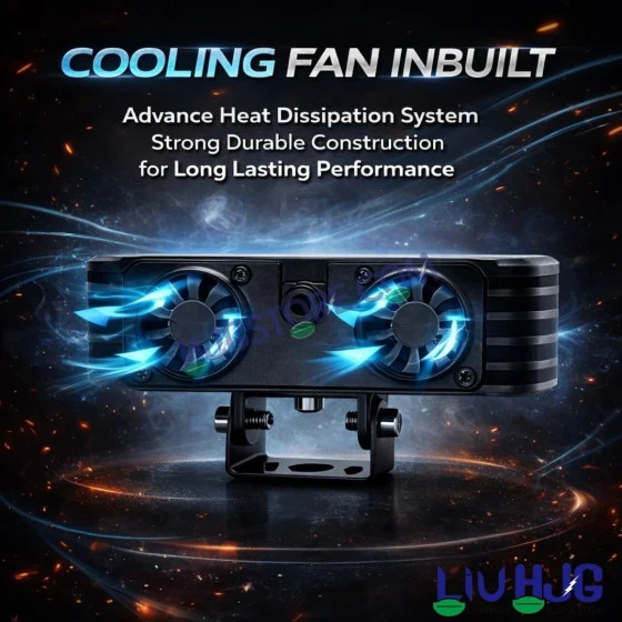 چراغ مهشکن و پروژکتور LED سه لنز LIUHJG مدل HS103 فندار 200 وات