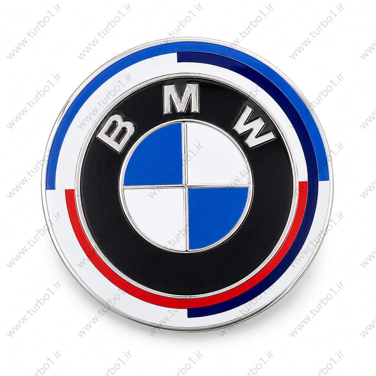آرم اسپرت BMW طرح M سه رنگ دایره‌ ای