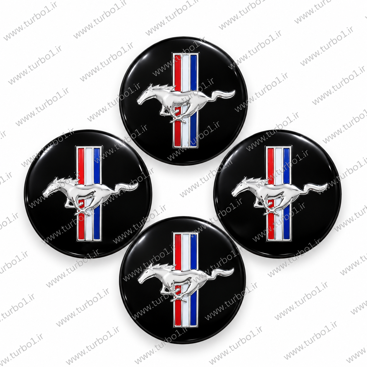 لوگو کاپ رینگ موستانگ (پک چهار عددی)