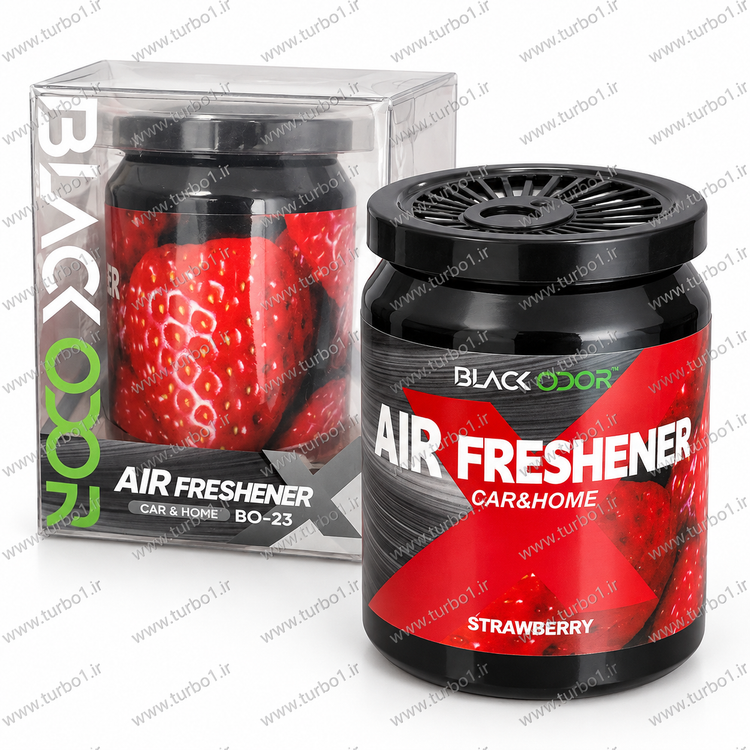 خوشبوکننده Black Odor مدل BO-23 رایحه توتفرنگی | مناسب خودرو و منزل