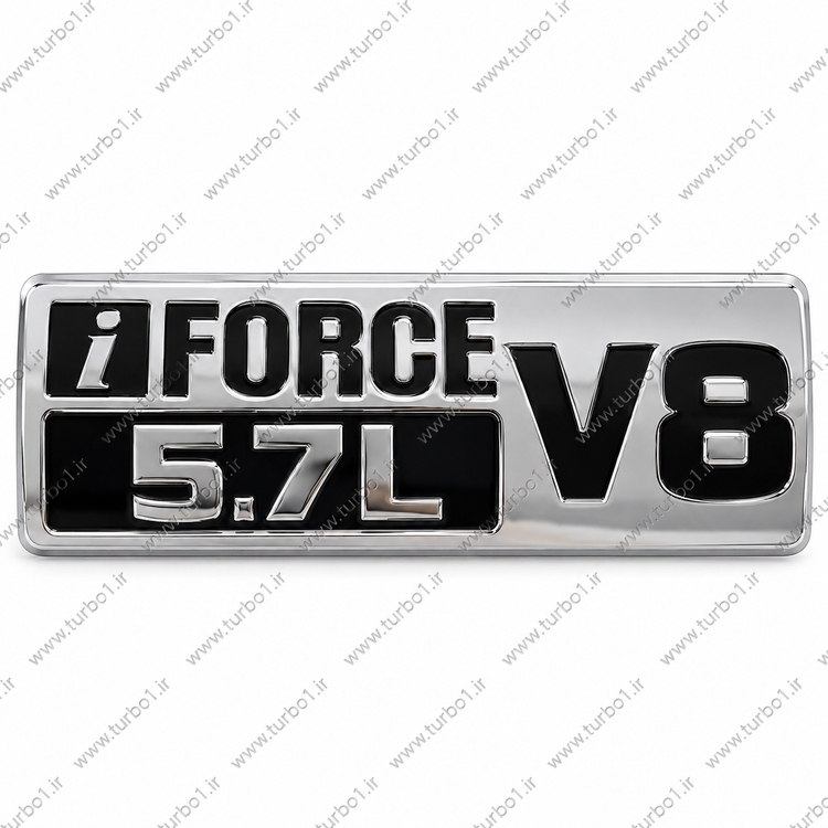 آرم فلزی i-Force 5.7L V8 تویوتا