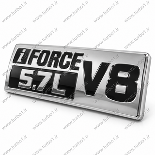 آرم فلزی i-Force 5.7L V8 تویوتا