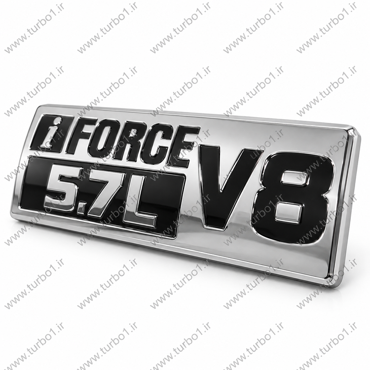 آرم فلزی i-Force 5.7L V8 تویوتا