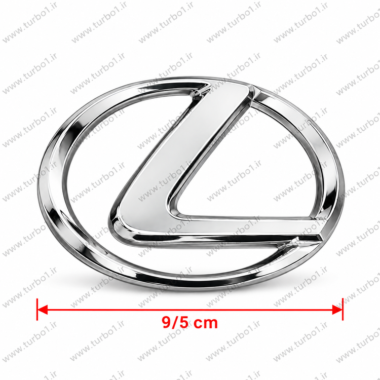 پک آرم لکسوس ABS درجه یک | شامل 2 لوگو و 1 نوشته LEXUS